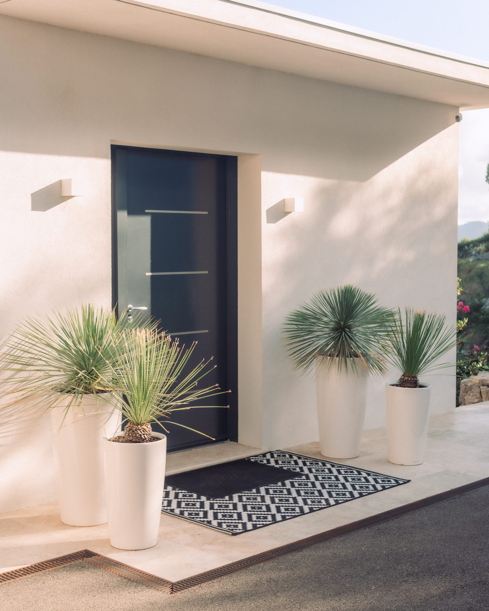 entrée villa grenadine mandelieu